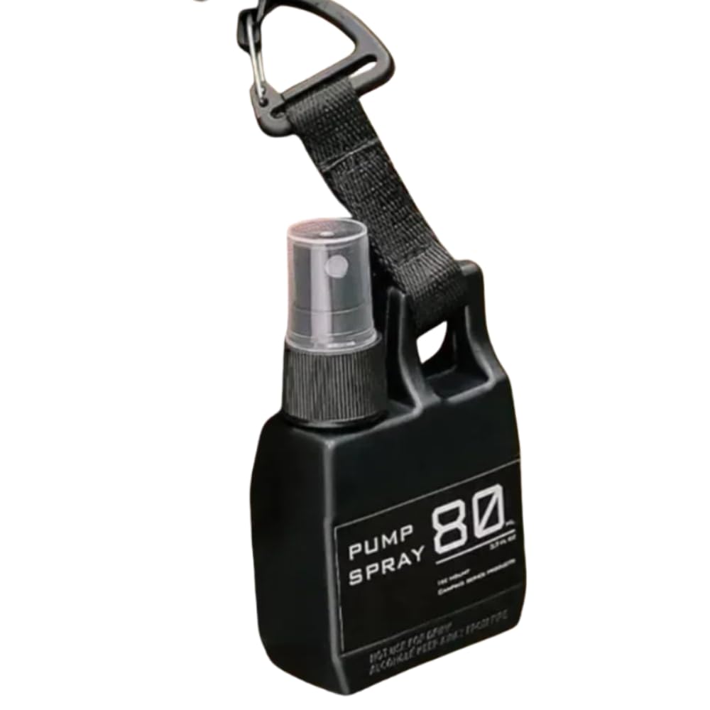 80ml Refillable Leak-Proof Plastic Spray Bottle G4606