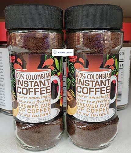 100% Colombian Instant Coffee 3.5oz (Two Bottles) T83059