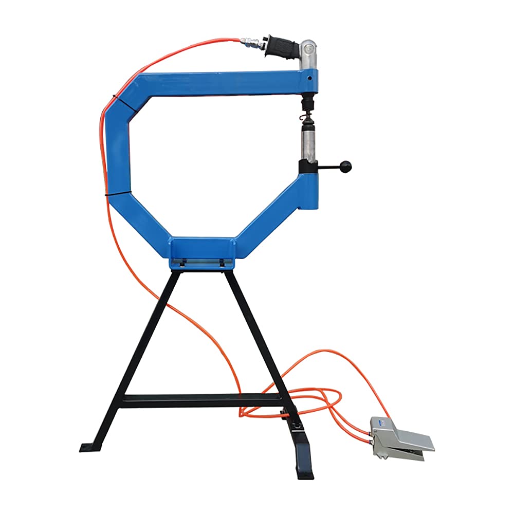 4" Throat Pneumatic Planishing Hammer with Cast Iron Stand N106676