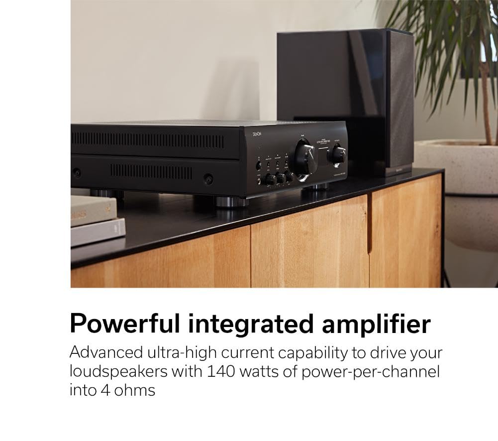 Black Integrated Amplifier C26230