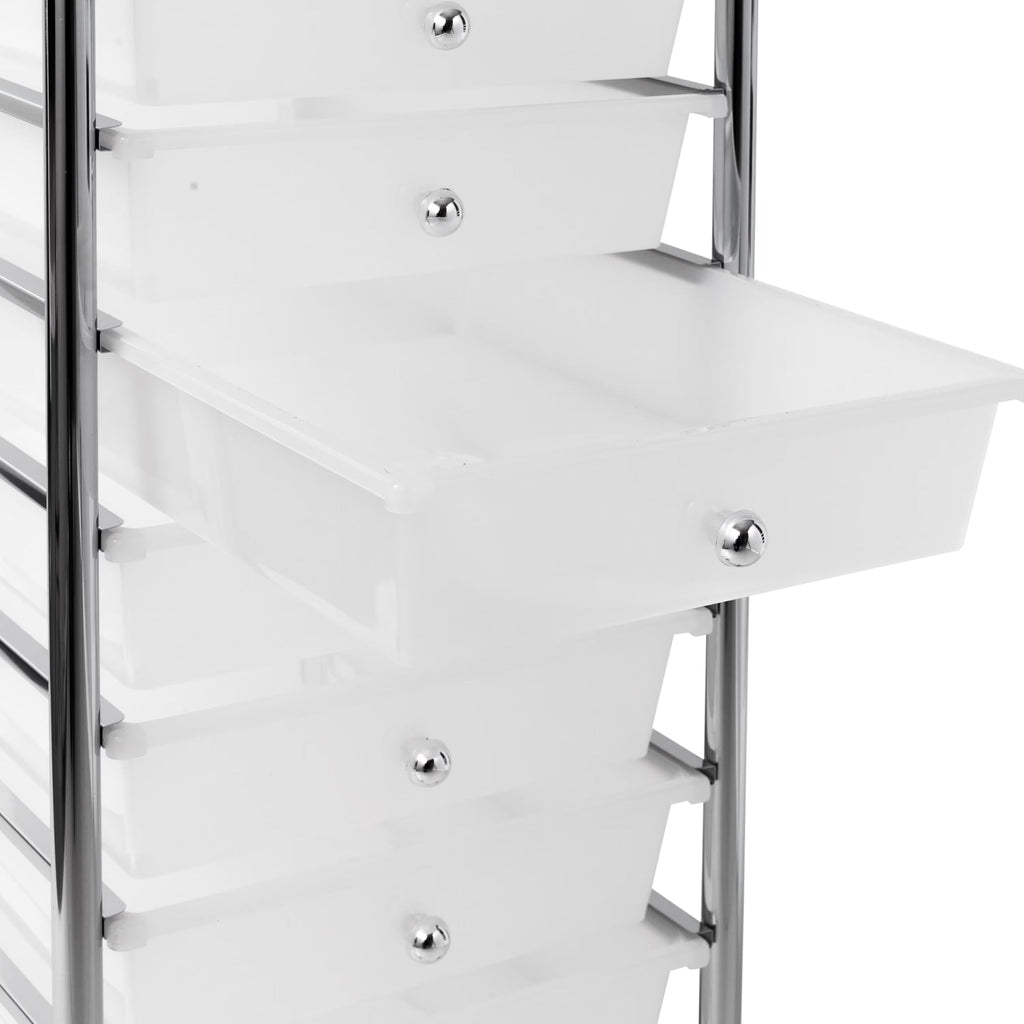 10 Drawer Rolling Storage Cart O7583