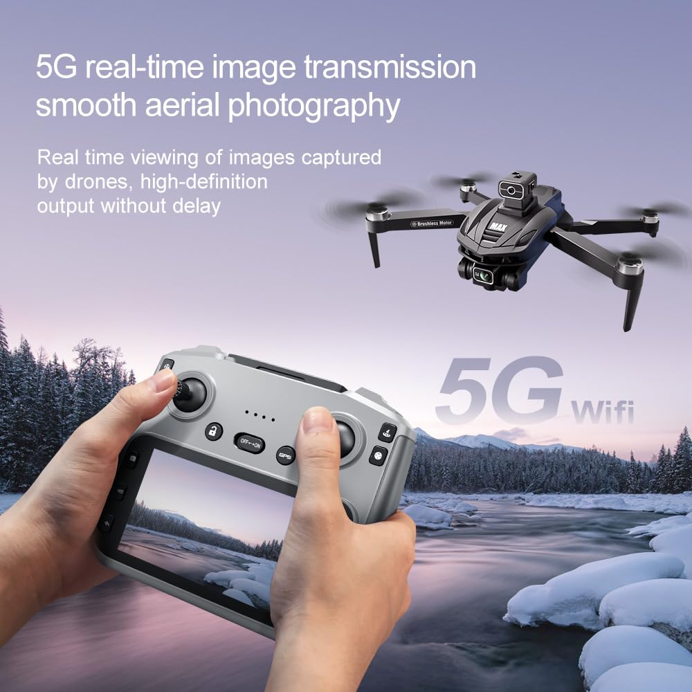 4K Camera GPS Drone with 4.5" LCD Controller I1428