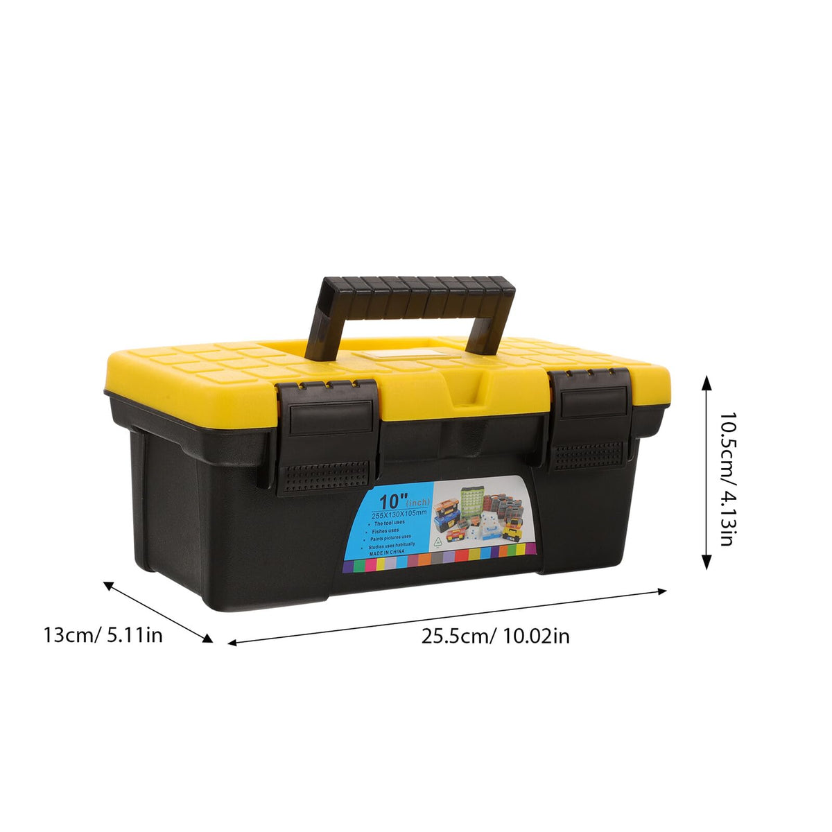 10 Inch Plastic Tool Box Organizer C62528