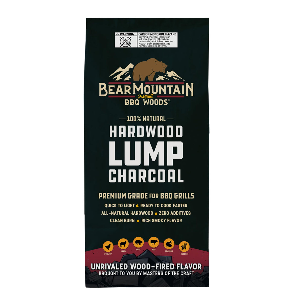 2 Pack Hardwood Lump Charcoal 8.8 Pounds F184247