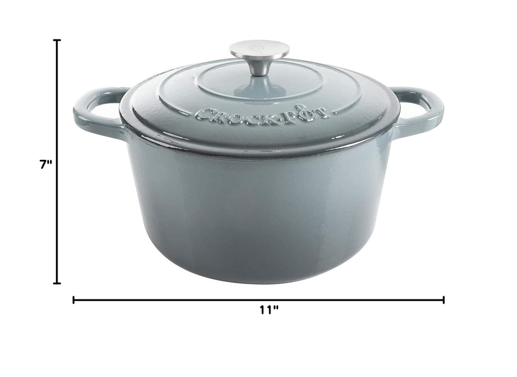 7-Quart Enameled Cast Iron Dutch Oven with Lid U40327
