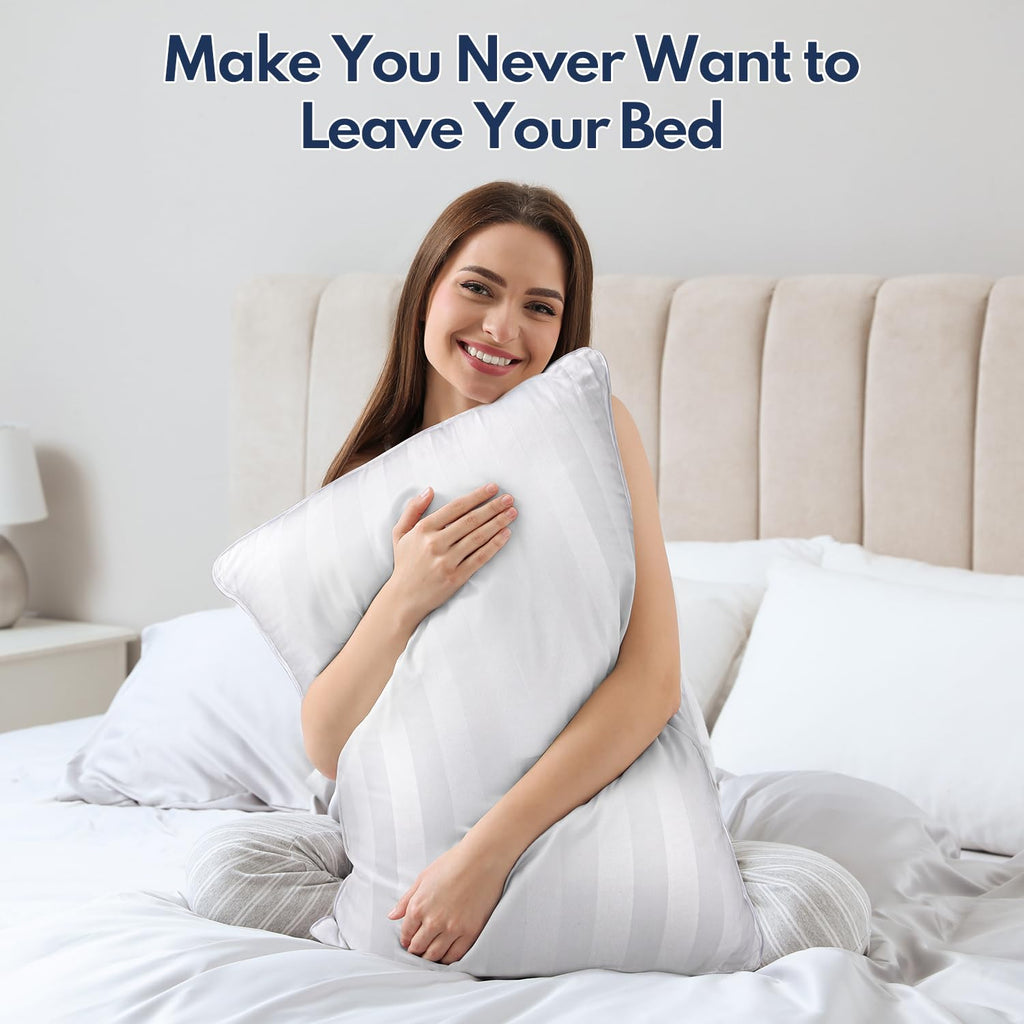 King Size Set of 2 Bed Pillows Z4033