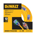 100 Foot 12/3 SJTW Lighted Extension Cord D29994