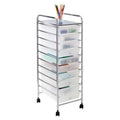 10 Drawer Rolling Storage Cart O7583