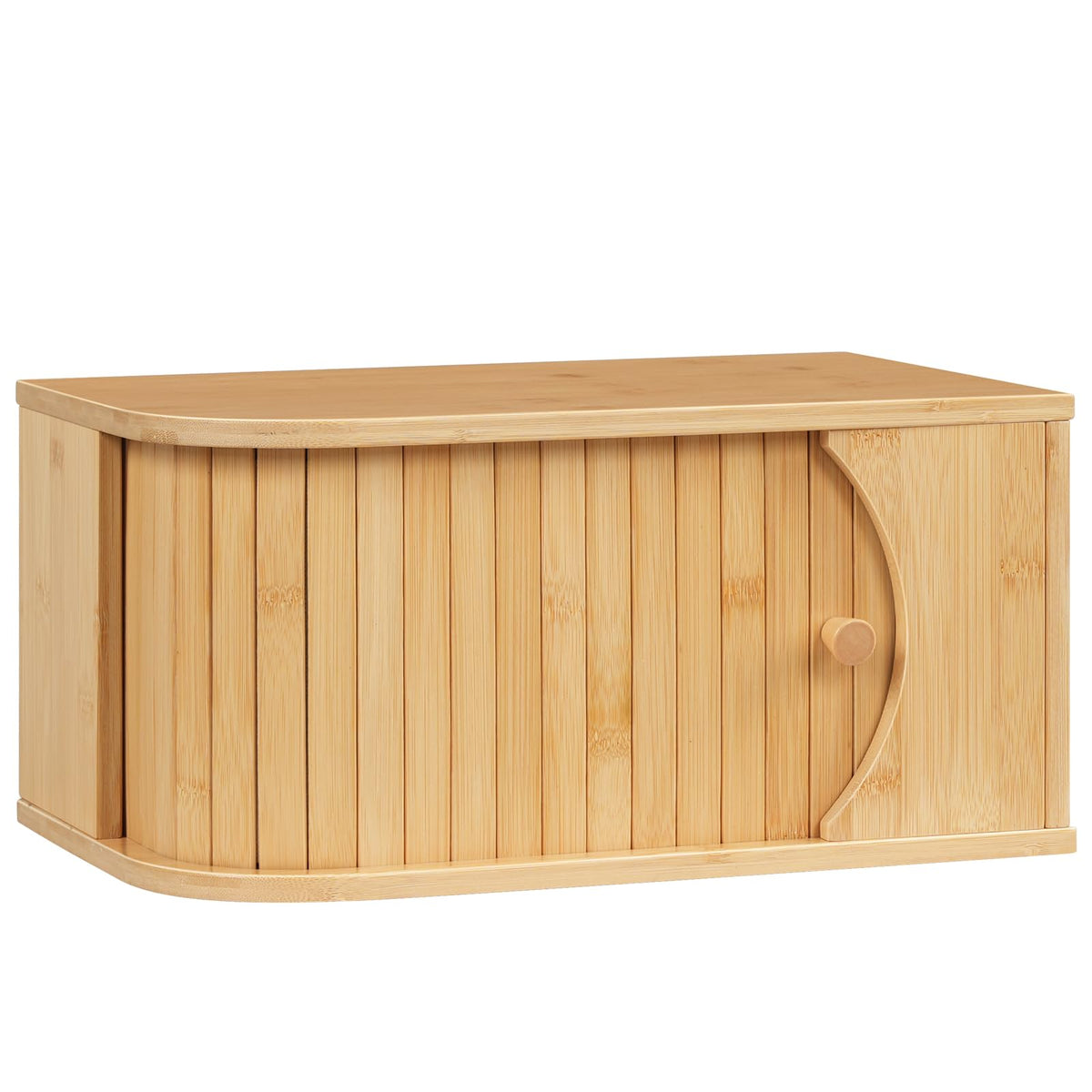 Bamboo Bread Box with Roller Door H135513