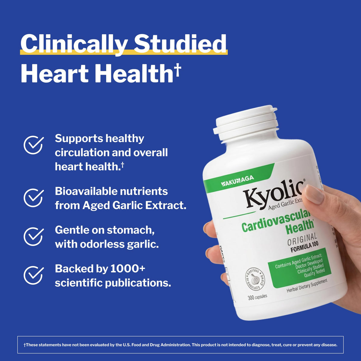 Aged Garlic Extract 300 Capsules A77822