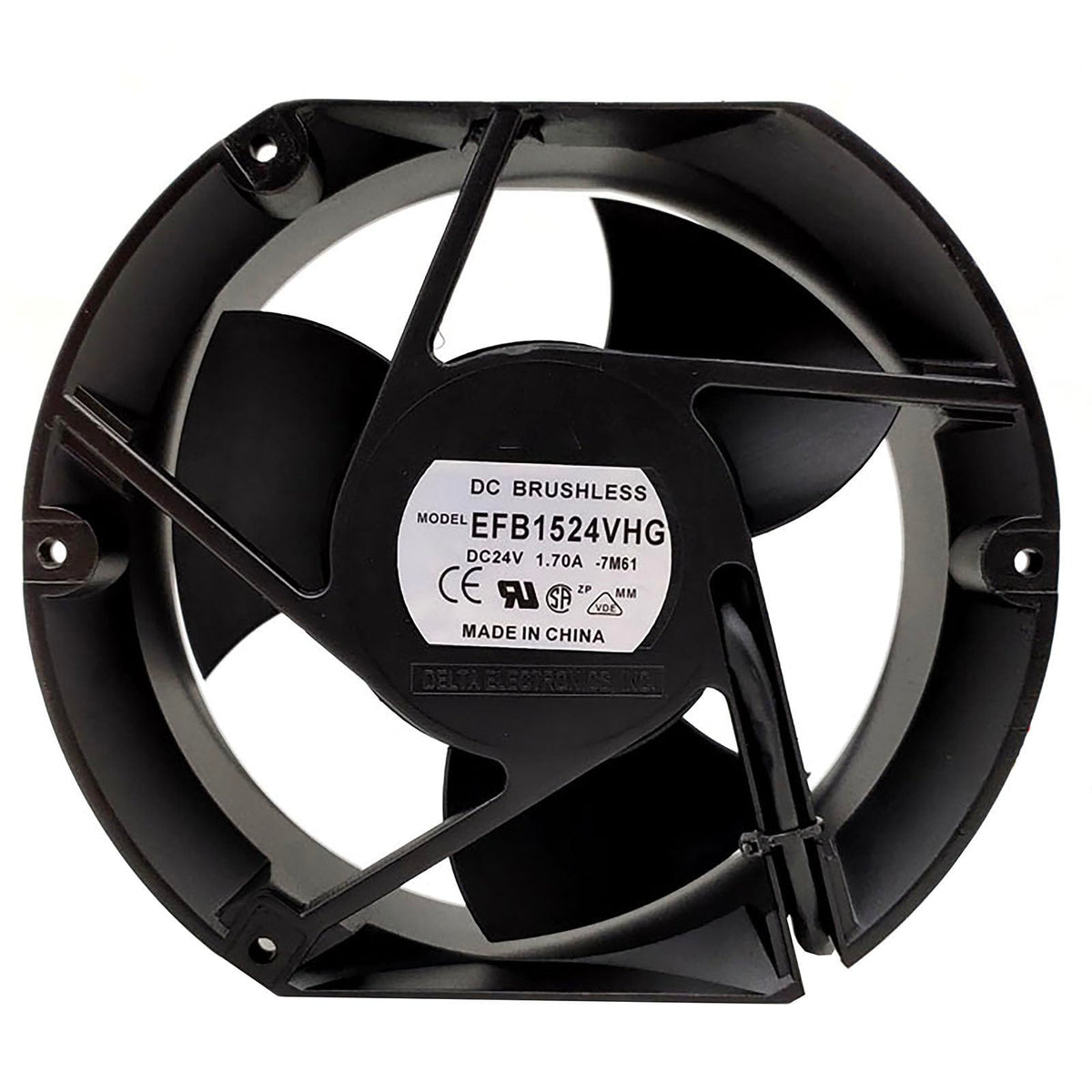 24V 172mm Cooling Fan 3Pin 3Wire Dual Ball N283647