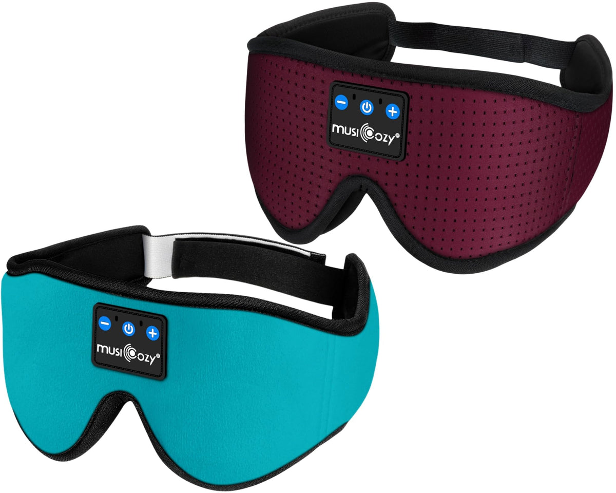3D Bluetooth Sleep Mask Headphones Pack of 2 I159