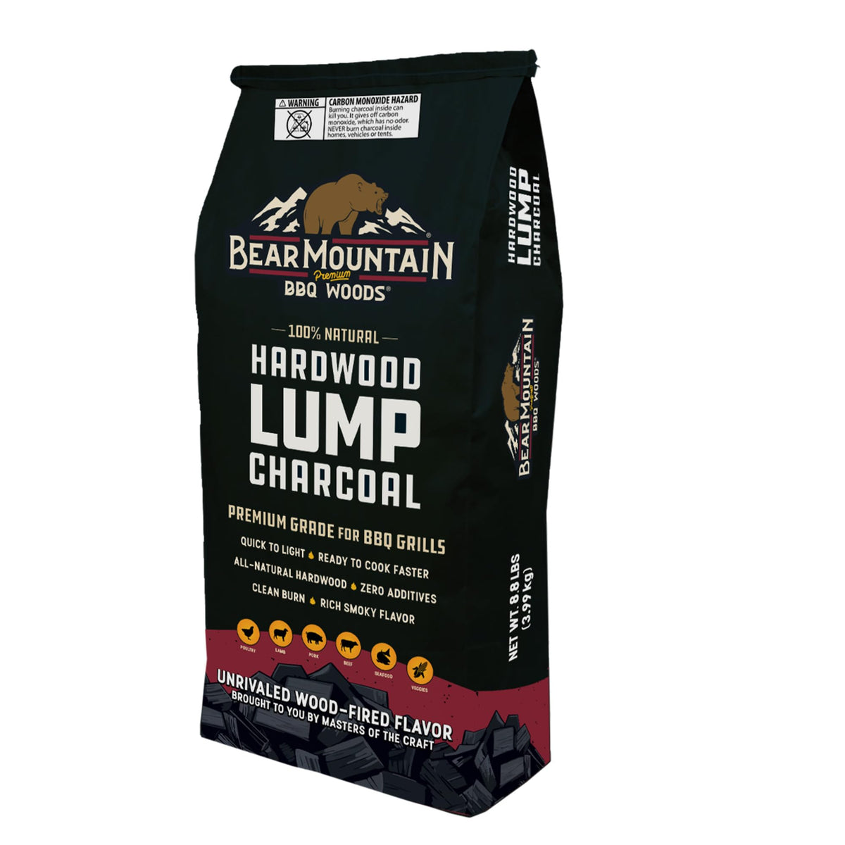 2 Pack Hardwood Lump Charcoal 8.8 Pounds F184247