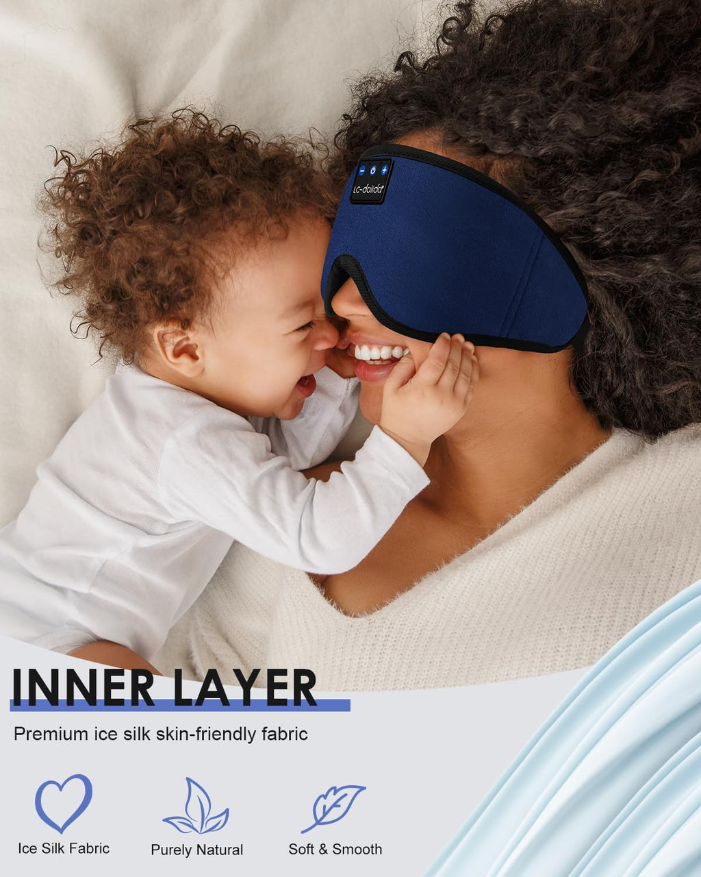 Sleep Mask with Bluetooth Headphones N112