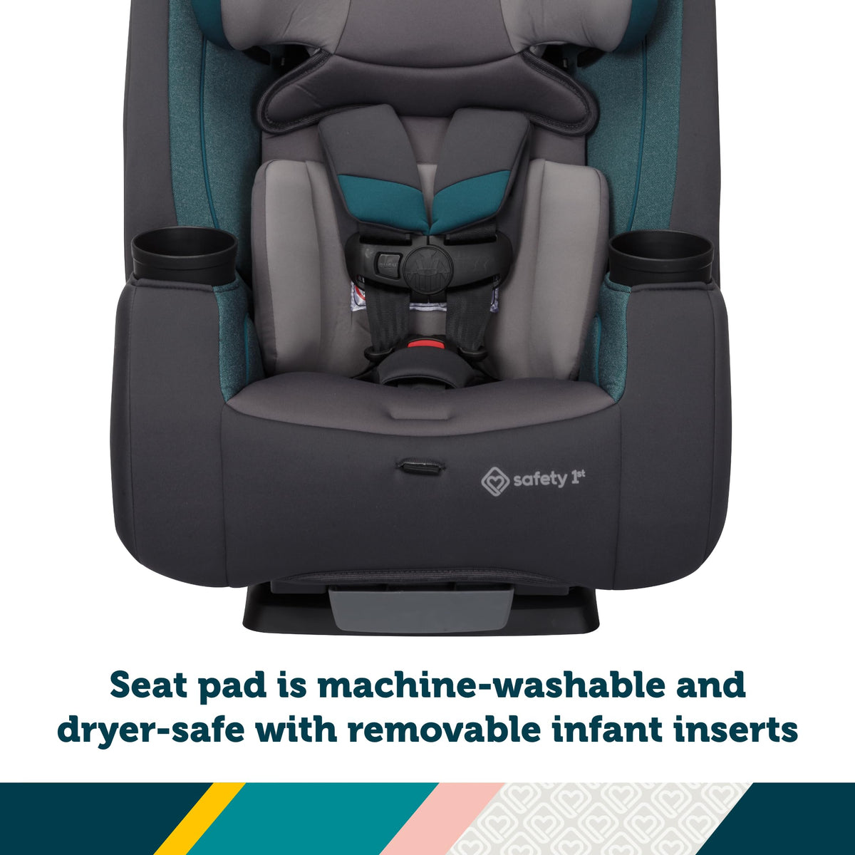 3-in-1 Convertible Car Seat, 5-100 lbs E6112