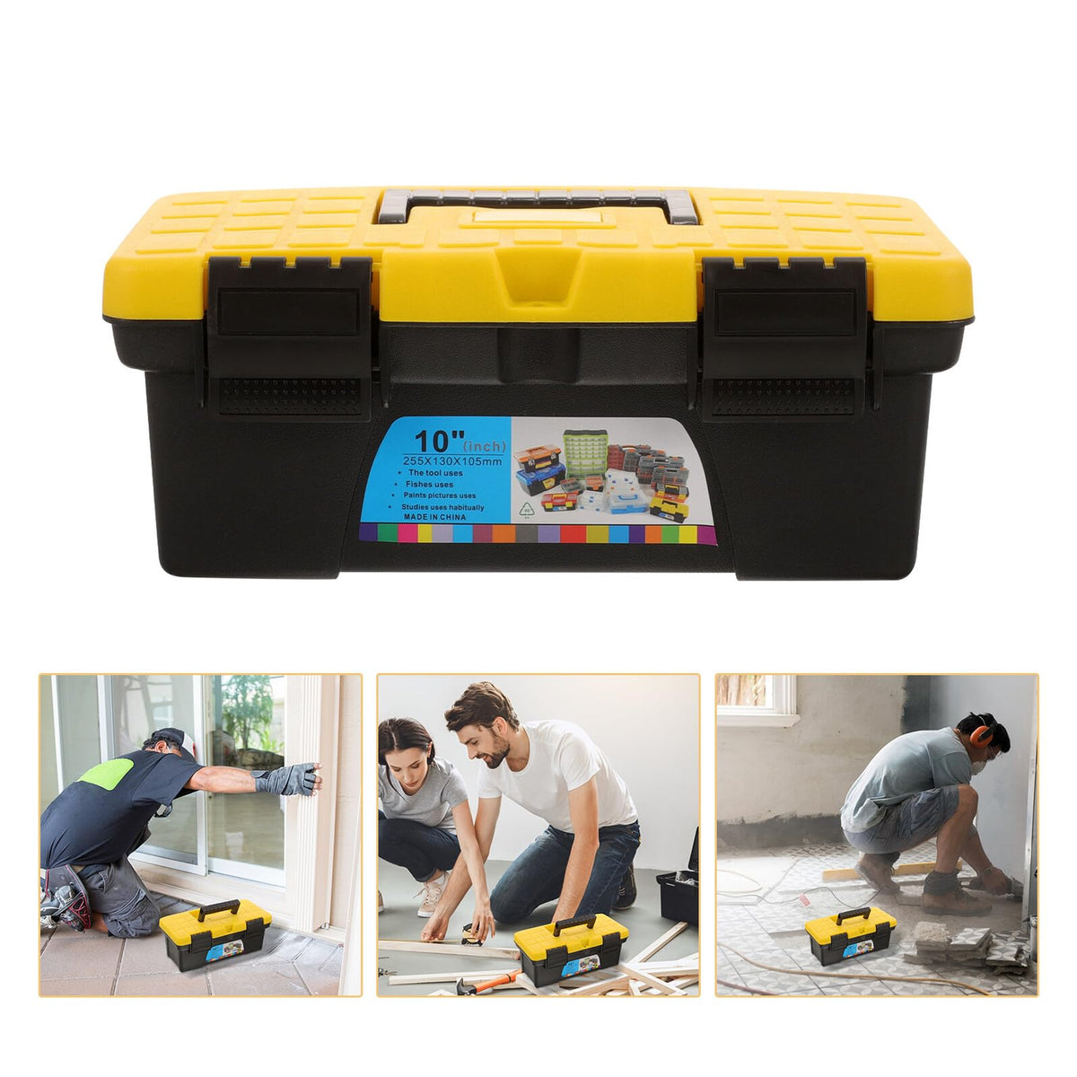 10 Inch Plastic Tool Box Organizer C62528