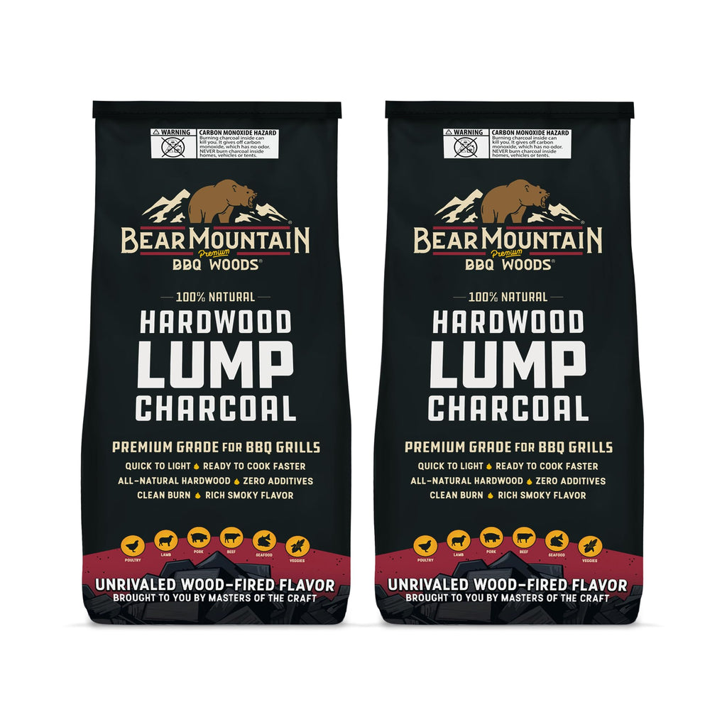 2 Pack Hardwood Lump Charcoal 8.8 Pounds F184247