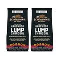 2 Pack Hardwood Lump Charcoal 8.8 Pounds F184247