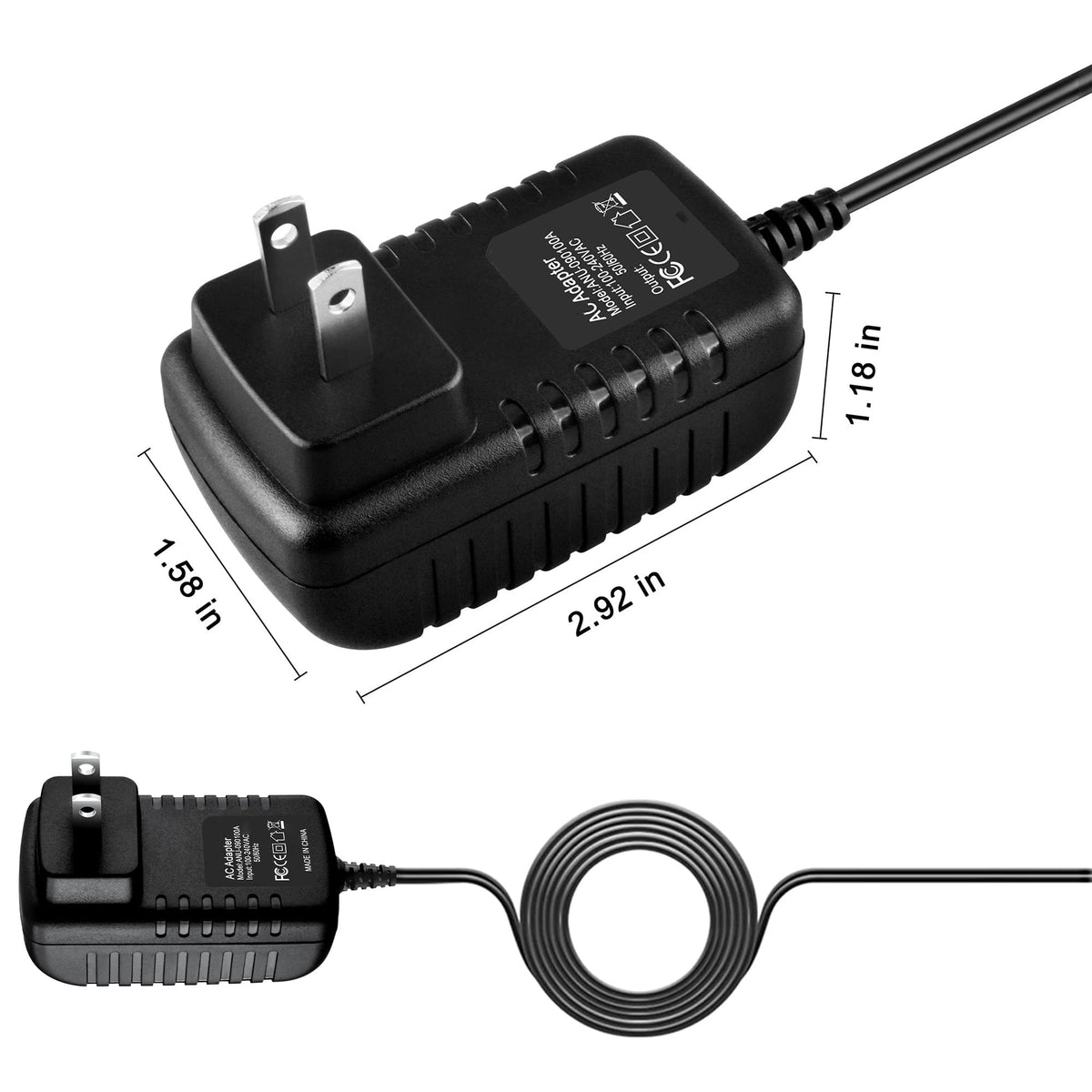 15V AC/DC Adapter D947