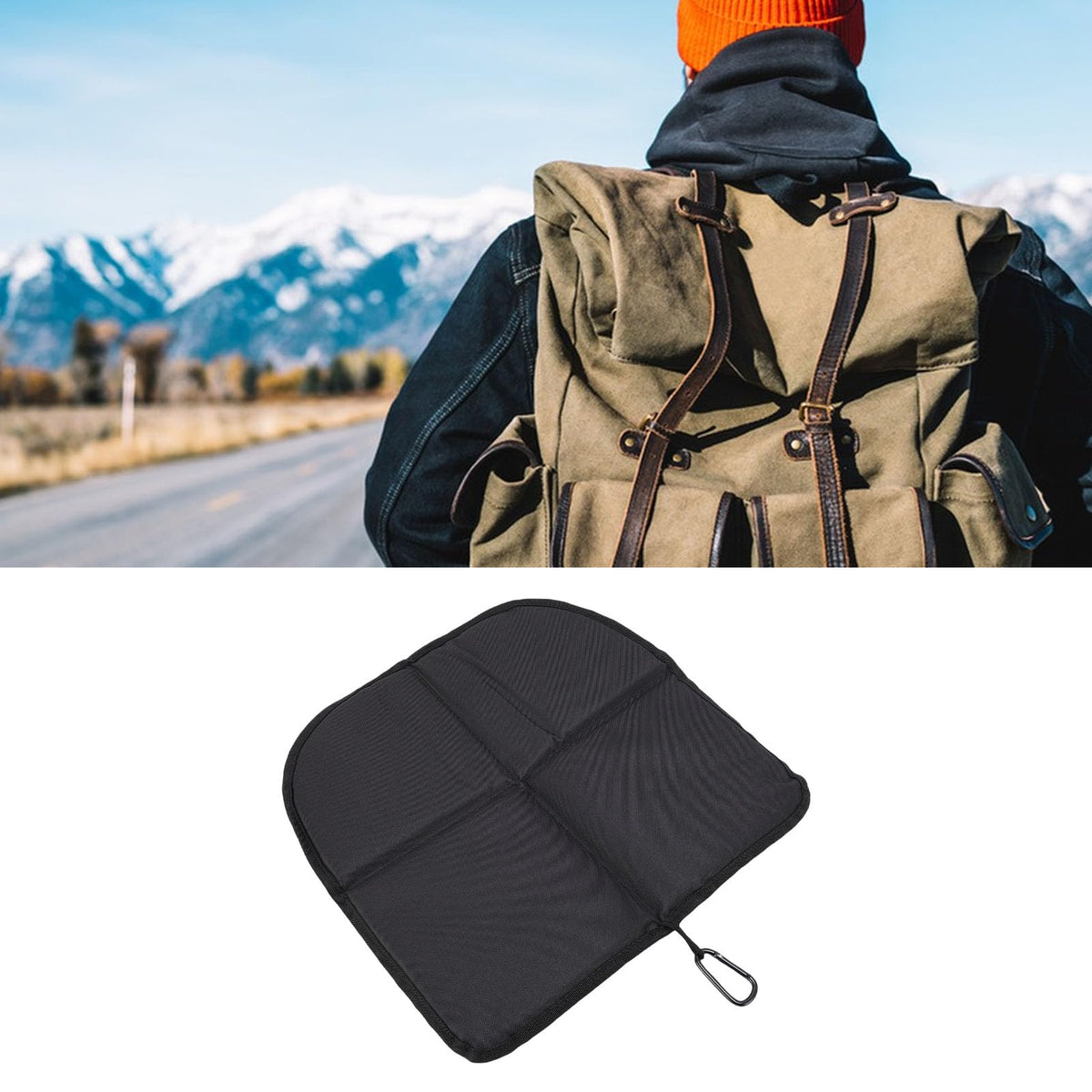 2 Pcs Portable Water Proof Foldable Sitting Pad H28880