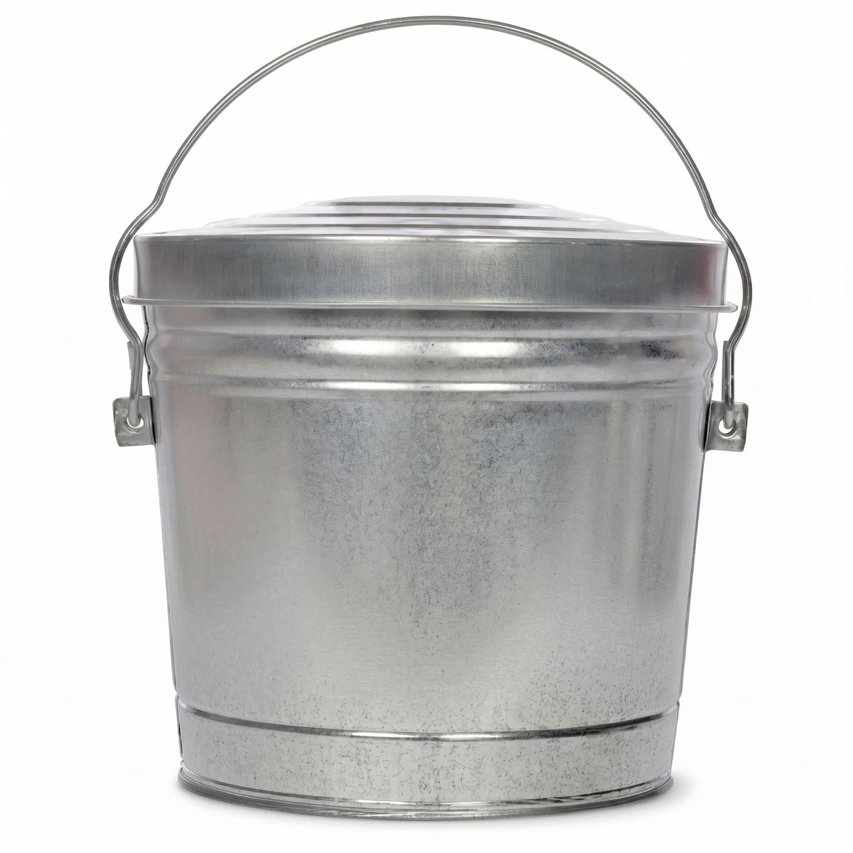 6 Gallon Galvanized Steel Locking Lid Storage Can G58218