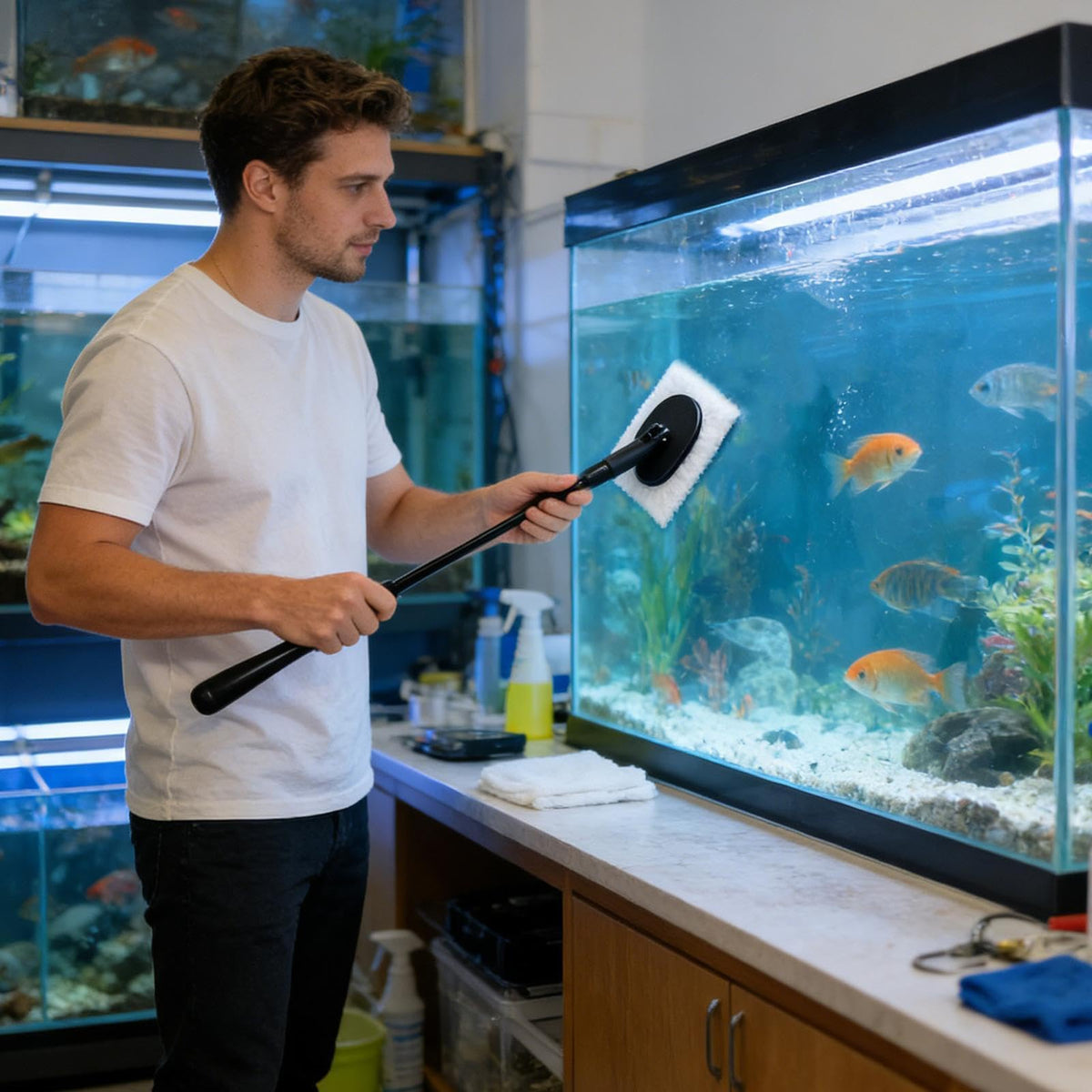 4-in-1 Aquarium Cleaning Kit F9667