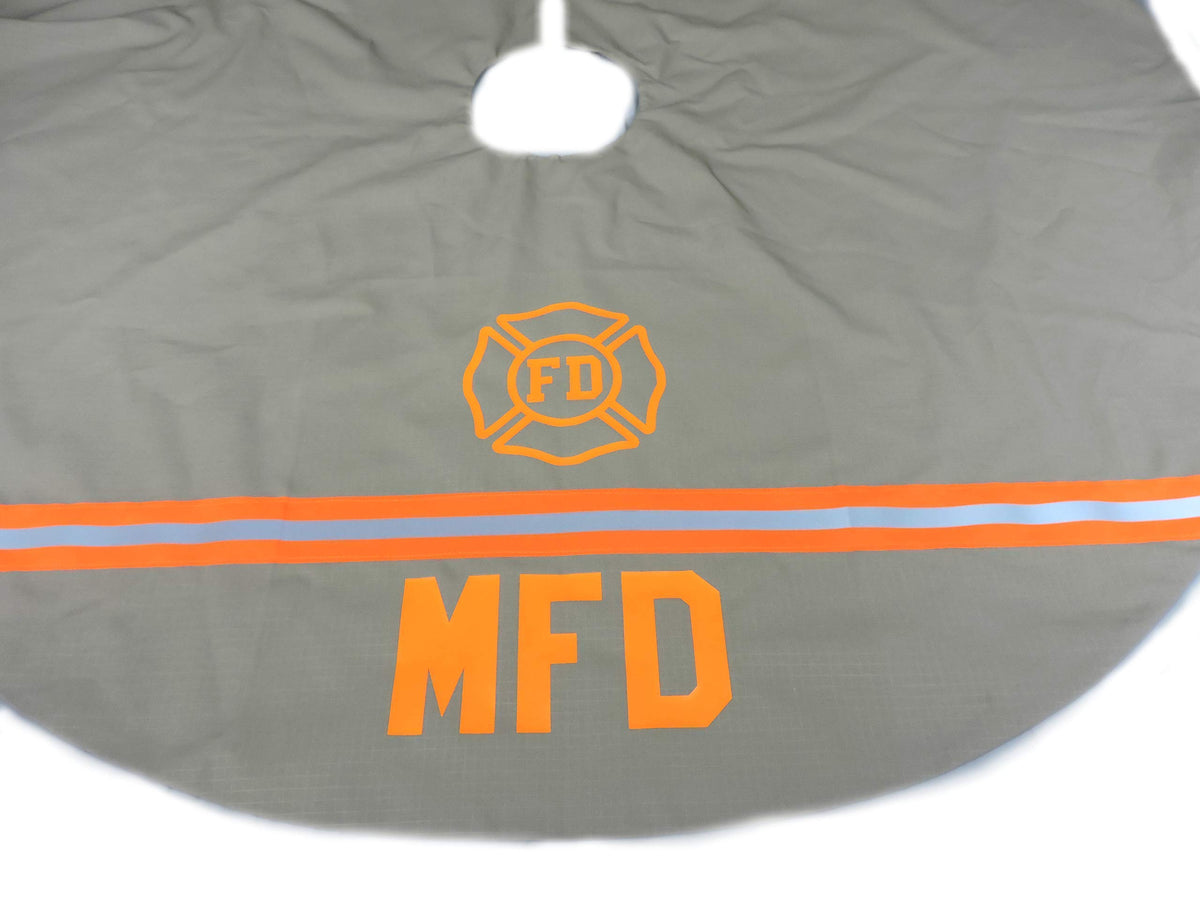Firefighter Christmas Tree Skirt J137444