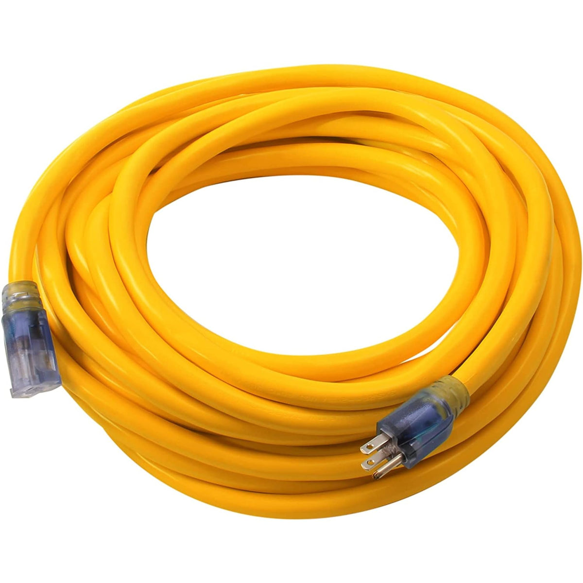 100 Foot 12/3 SJTW Lighted Extension Cord D29994