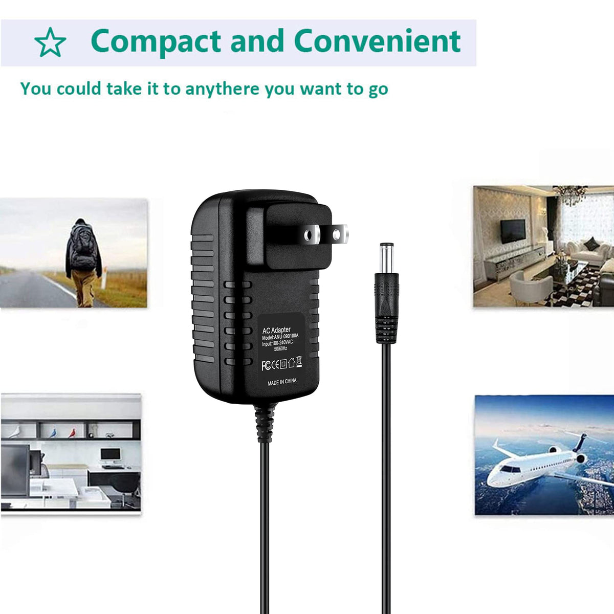 15V AC/DC Adapter D947