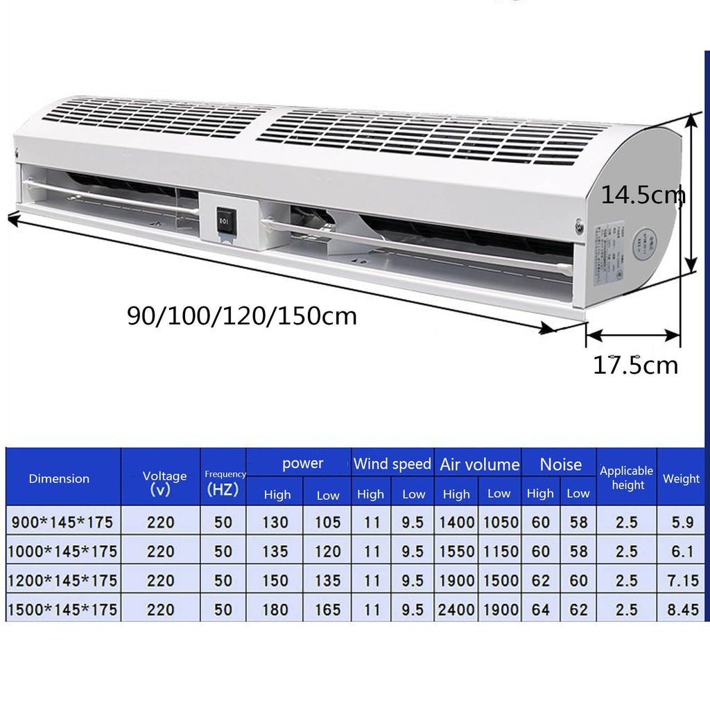 Silent Air Curtain J4633