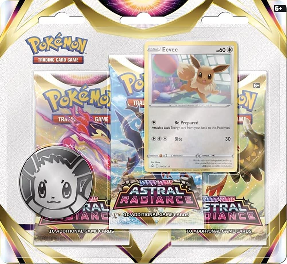 Pokemon Cards 3pk Blister Z5539