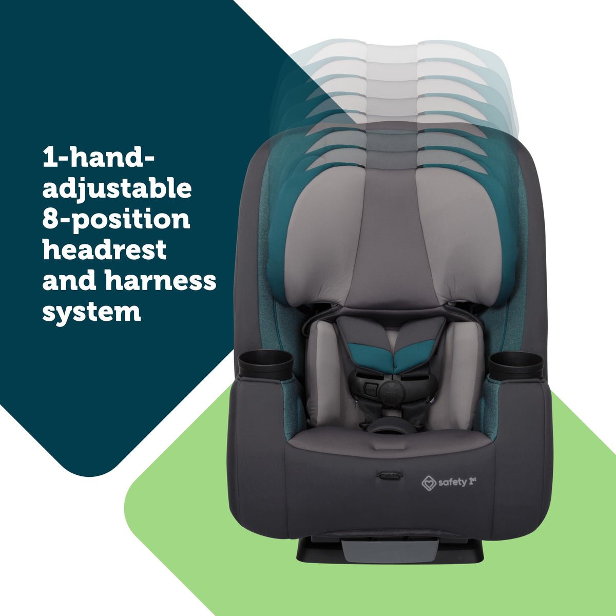3-in-1 Convertible Car Seat, 5-100 lbs E6112