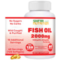 Omega 3 Fish Oil 2000mg 120 Softgels W21610