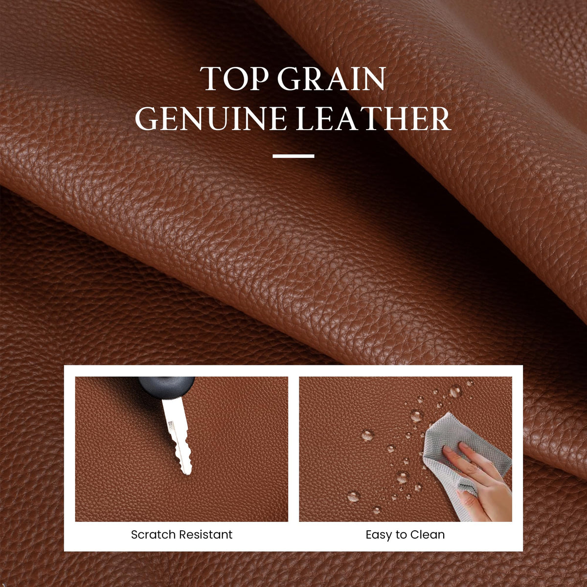 Genuine Leather Hobo Crossbody Bags with 2 Detachable Straps E490243