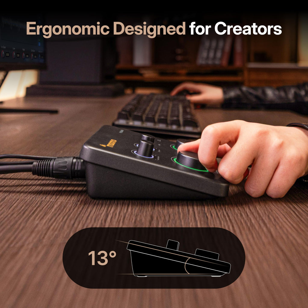 USB Audio Interface with 70dB Gain W215