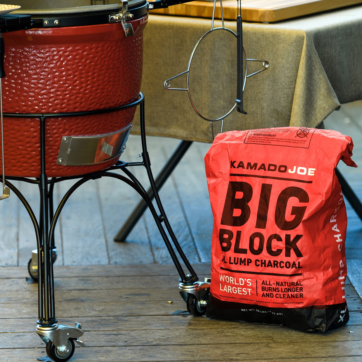 100% All-Natural Hardwood Lump Charcoal 20LBS O761