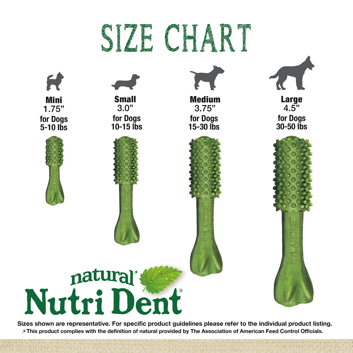 Natural Dog Dental Chews, Small 28 Count S52803