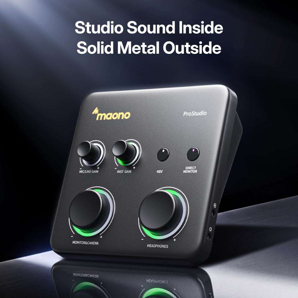 USB Audio Interface with 70dB Gain W215