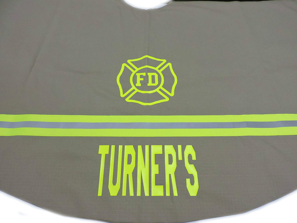 Firefighter Christmas Tree Skirt J137444