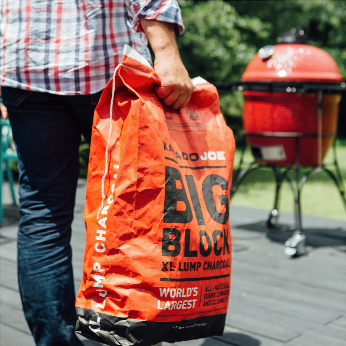 100% All-Natural Hardwood Lump Charcoal 20LBS O761