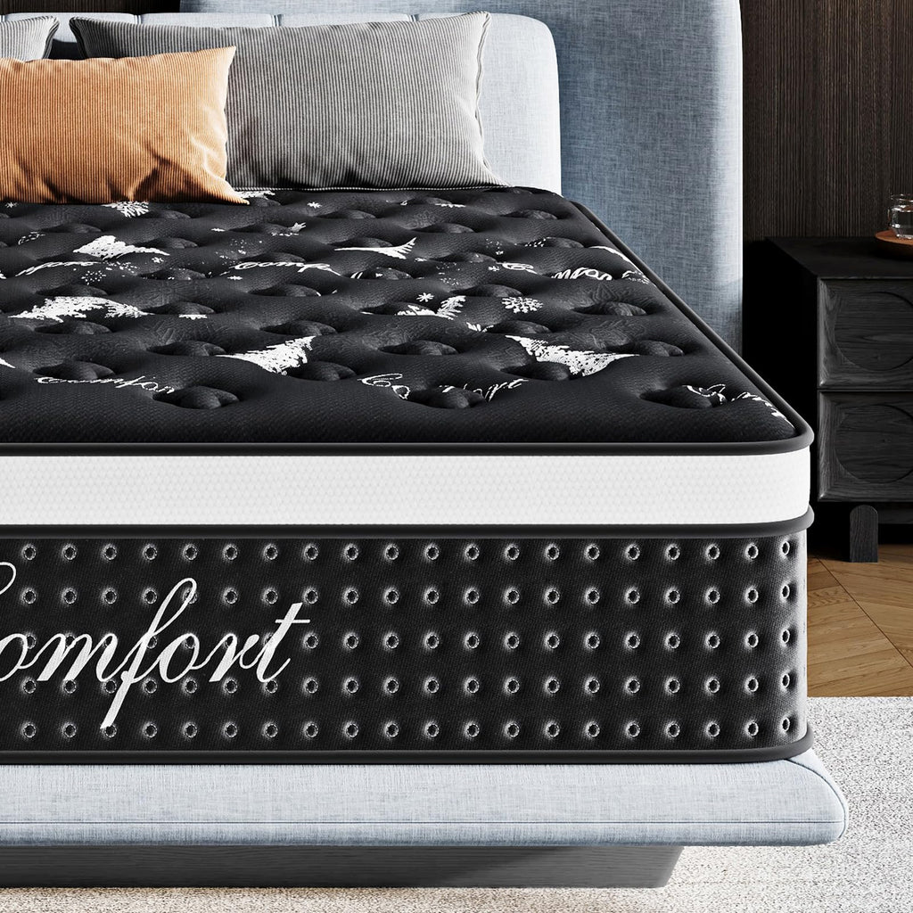 12 Inch Full Hybrid Mattress with Pocket Springs & Cooling Memory Foam C523673