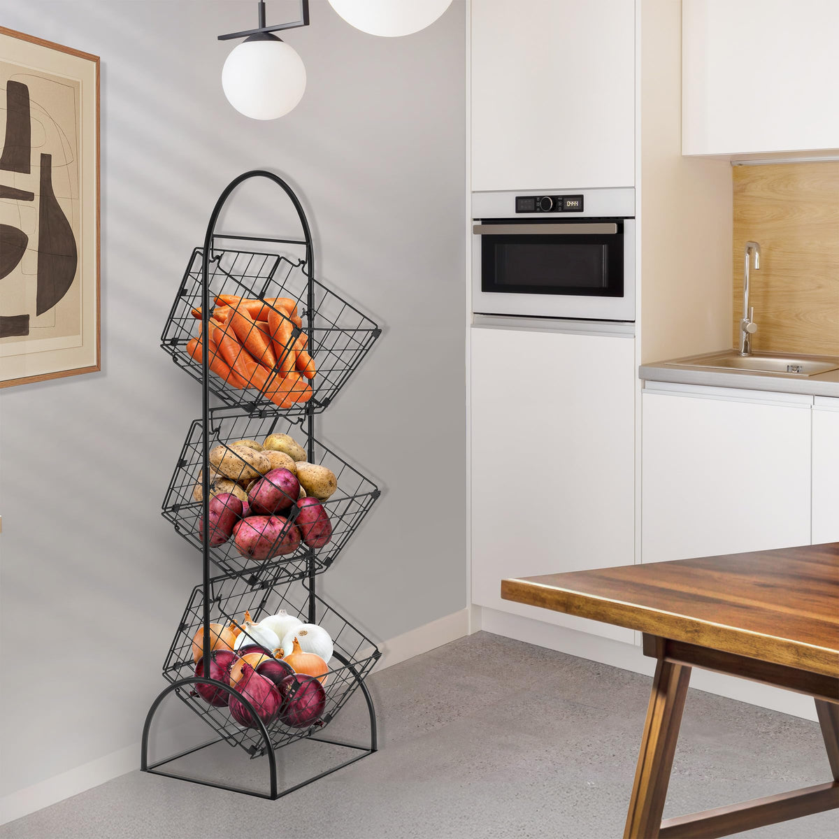 3 Tier Basket Stand P6819